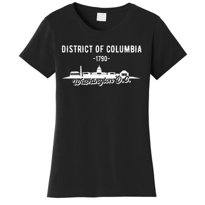 Washington D C Skyline Women's T-Shirt