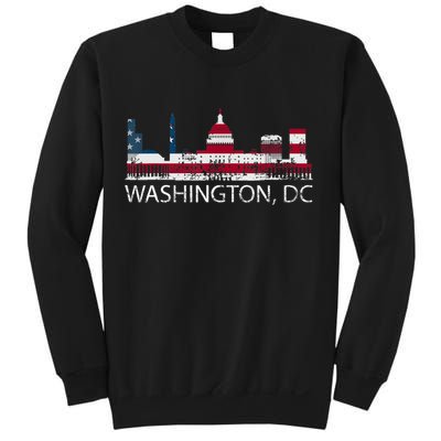 Washington DC Capitol Hill USA Flag Souvenir Design TShirt Sweatshirt