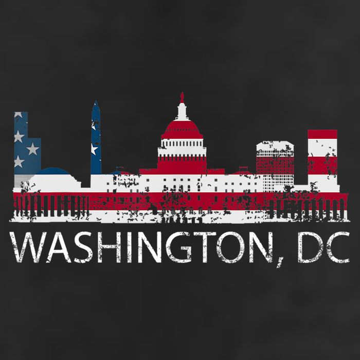 Washington DC Capitol Hill USA Flag Souvenir Design TShirt 11oz C Handle Ceramic Mug