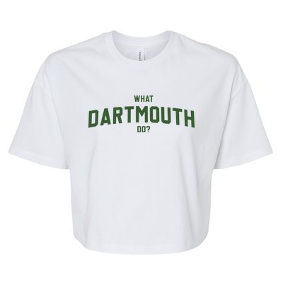 What Dartmouth Do Bella+Canvas Jersey Crop Tee