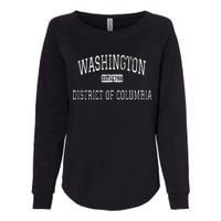 Washington Dc Dc Vintage Womens California Wash Sweatshirt