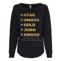 Ww2 D Day Beaches World War 2 Army Hero Normandy Landings Womens California Wash Sweatshirt