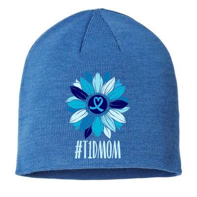 World Diabetes Day Type 1 Diabetes Sunflower T1d Mom Wife Great Gift Sustainable Beanie