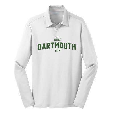 What Dartmouth Do Silk Touch Performance Long Sleeve Polo