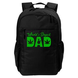 Worlds Dopest Dad Marijuana Bong Weed Daily Commute Backpack