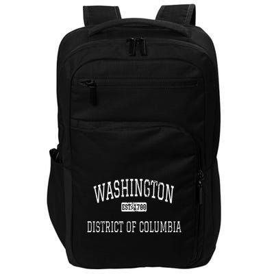 Washington Dc Dc Vintage Impact Tech Backpack