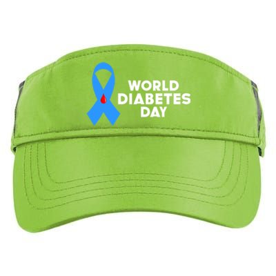 World Diabetes Day Cool Gift Diabetes Cool Gift Diabetes Awareness Gift Adult Drive Performance Visor