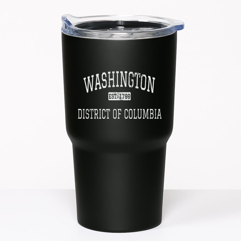 Washington Dc Dc Vintage Tumbler