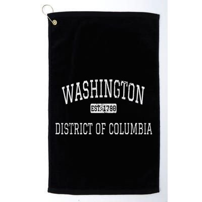 Washington Dc Dc Vintage Golf Towel