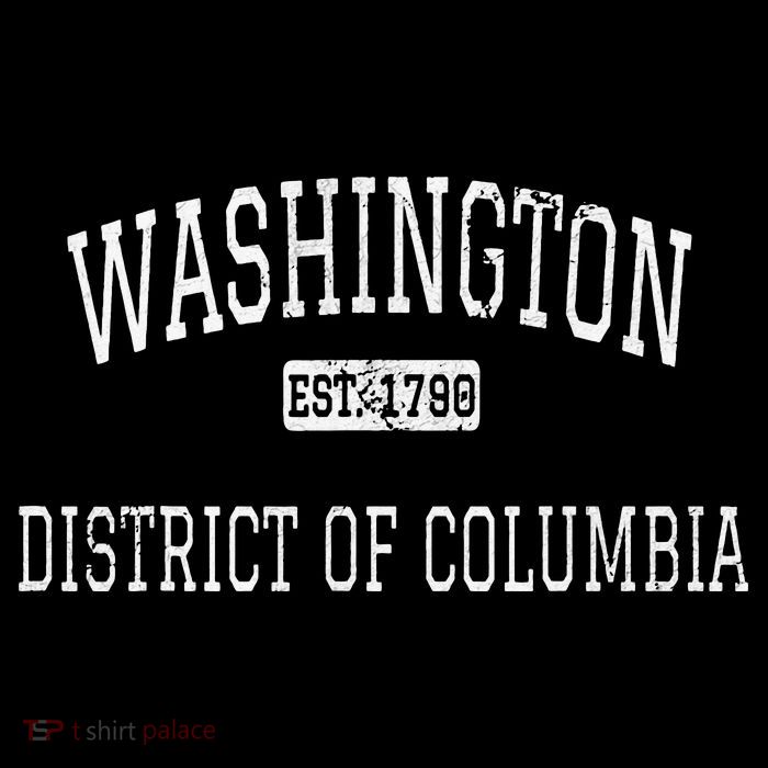 Washington DC DC Vintage Baby Bodysuit