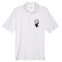 Wheelchair DonT Drink And Drive Humor Handicapped Men's Origin Performance Pique Polo