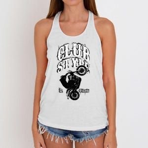 Wheelchair DonT Drink And Drive Humor Handicapped Women's Knotted Racerback Tank