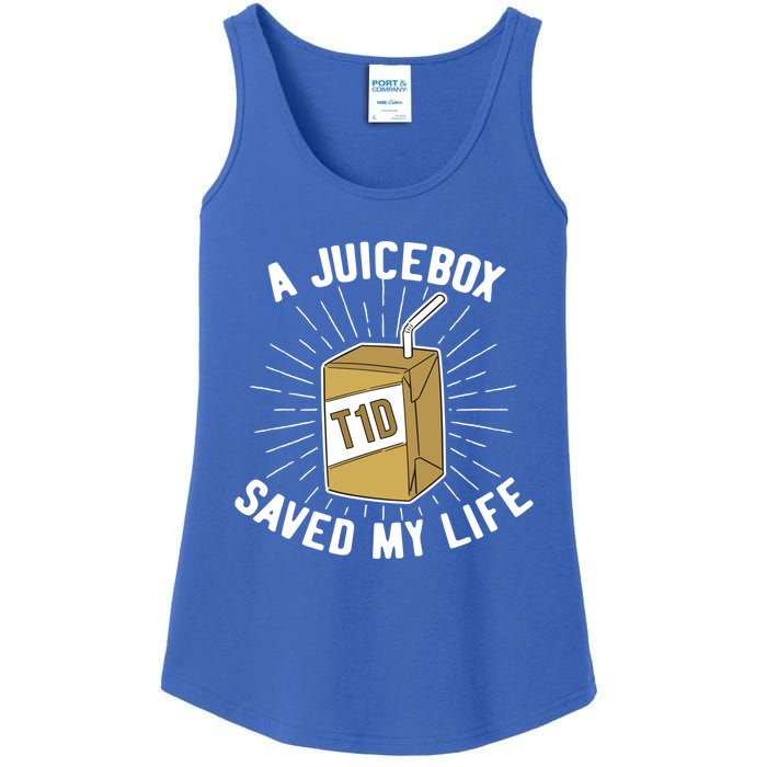 World Diabetes Day Pancreas Diabetic Gift Juice Box Gift Ladies Essential Tank