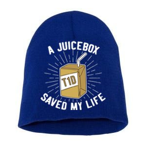 World Diabetes Day Pancreas Diabetic Gift Juice Box Gift Short Acrylic Beanie