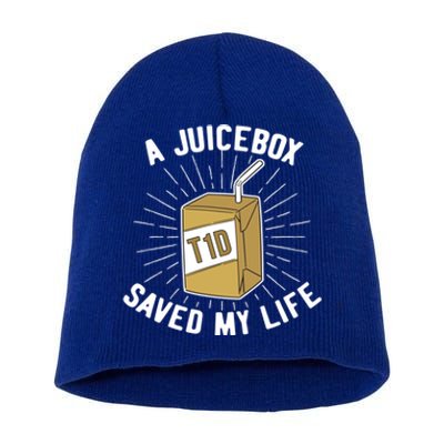 World Diabetes Day Pancreas Diabetic Gift Juice Box Gift Short Acrylic Beanie