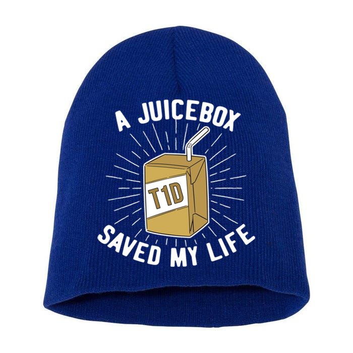 World Diabetes Day Pancreas Diabetic Gift Juice Box Gift Short Acrylic Beanie