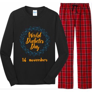 World Diabetes Day Gift Long Sleeve Pajama Set