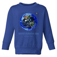 World Diabetes Day Gift Toddler Sweatshirt