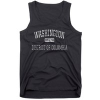 Washington DC DC Vintage Tank Top