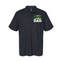 World's Dopest Dad Cannabis Marijuana Weed Funny Fathers Day Softstyle Adult Sport Polo