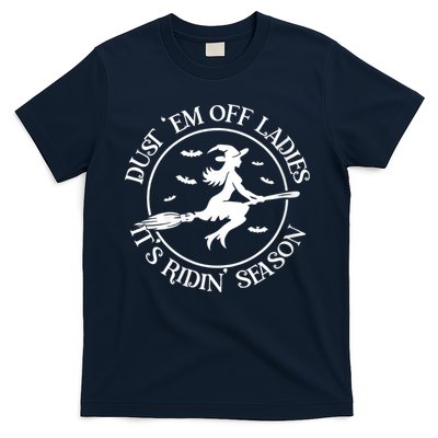Womens Dust 'Em Off Ladies It's Ridin' Season T-Shirt