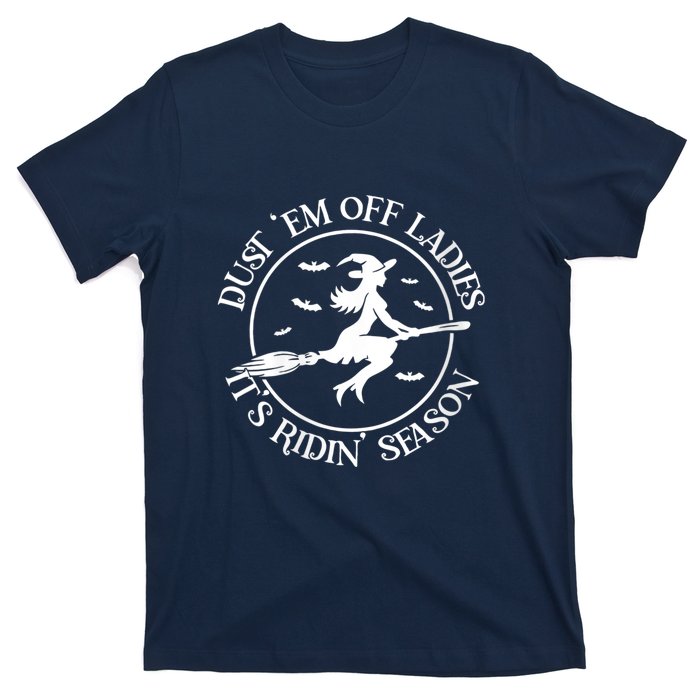 Womens Dust 'Em Off Ladies It's Ridin' Season T-Shirt