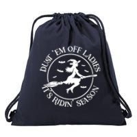 Womens Dust 'Em Off Ladies It's Ridin' Season Drawstring Bag