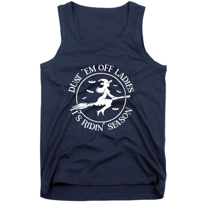 Womens Dust 'Em Off Ladies It's Ridin' Season Tank Top