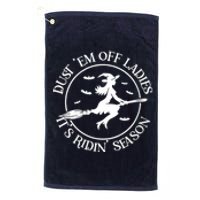 Womens Dust 'Em Off Ladies It's Ridin' Season Platinum Collection Golf Towel