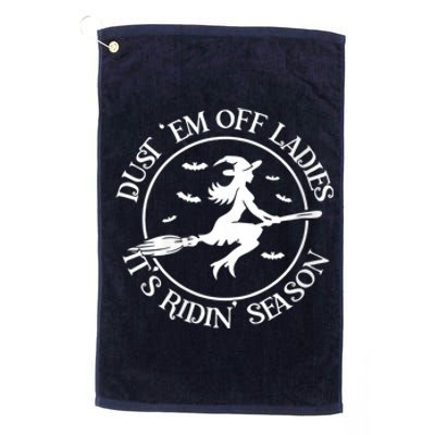 Womens Dust 'Em Off Ladies It's Ridin' Season Platinum Collection Golf Towel