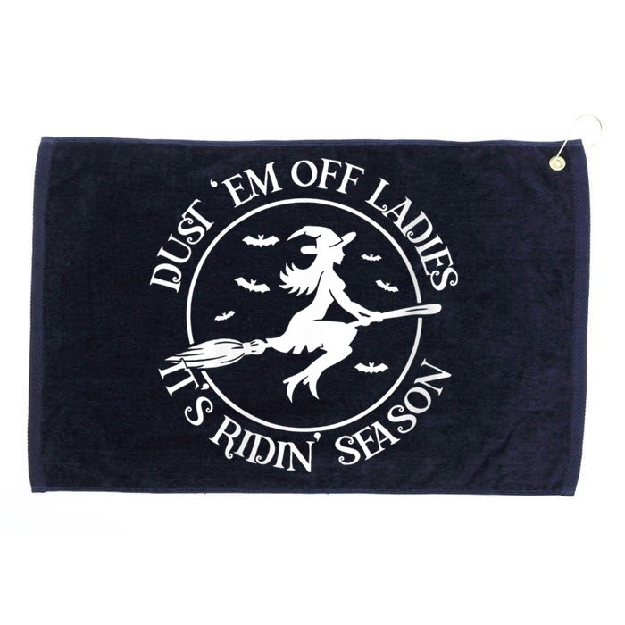 Womens Dust 'Em Off Ladies It's Ridin' Season Grommeted Golf Towel