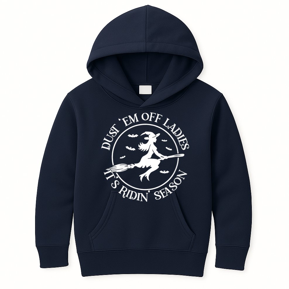 Womens Dust 'Em Off Ladies It's Ridin' Season Kids Hoodie