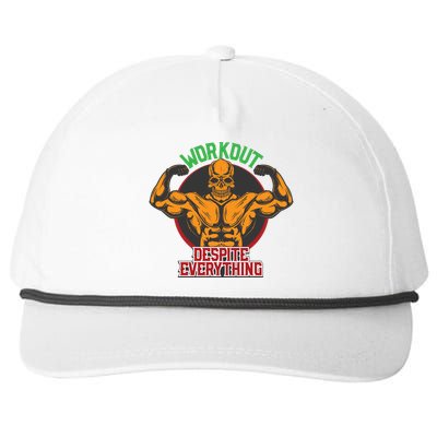 Workout Despite Everything Snapback Five-Panel Rope Hat