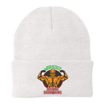 Workout Despite Everything Knit Cap Winter Beanie