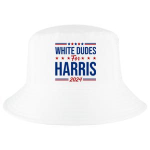 White Dudes For Harris 2024 Cool Comfort Performance Bucket Hat