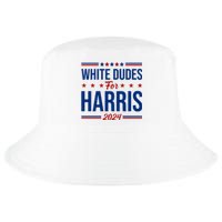 White Dudes For Harris 2024 Cool Comfort Performance Bucket Hat