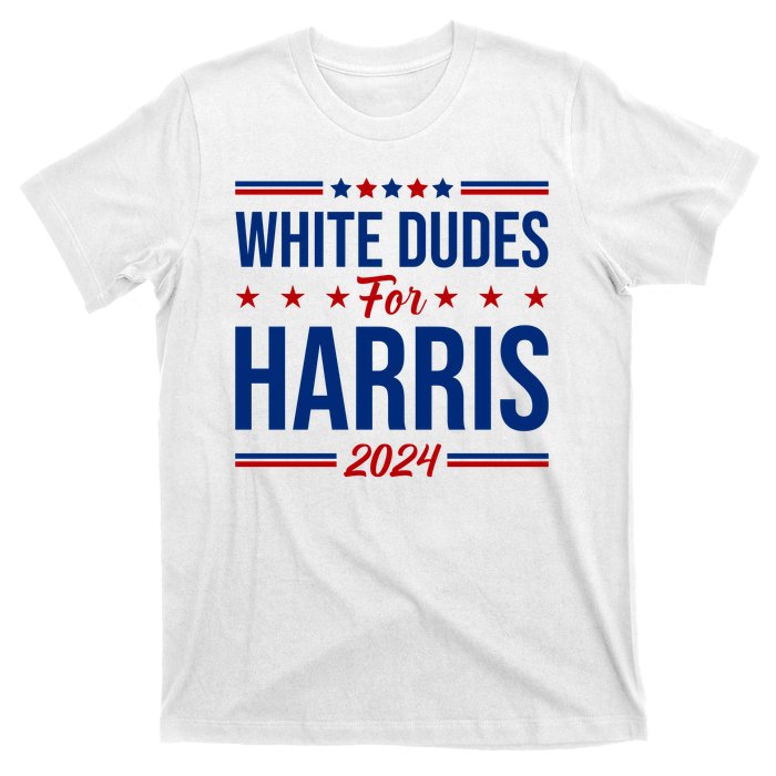 White Dudes For Harris 2024 T-Shirt