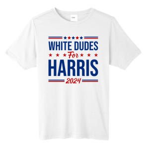 White Dudes For Harris 2024 Tall Fusion ChromaSoft Performance T-Shirt