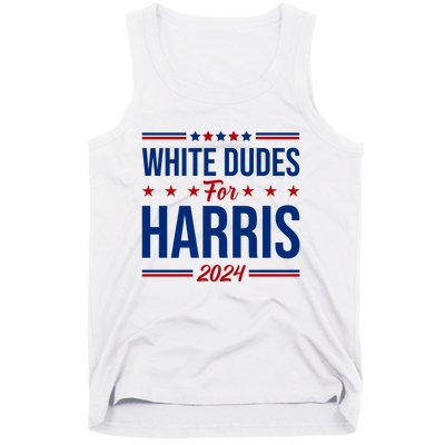 White Dudes For Harris 2024 Tank Top