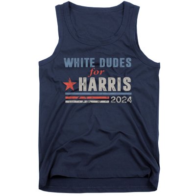 White Dudes For Kamala Harris 2024 Support Kamala Tank Top