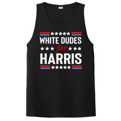 White Dudes For Kamala Harris PosiCharge Competitor Tank