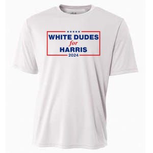 White Dudes For Harris 2024 Cooling Performance Crew T-Shirt