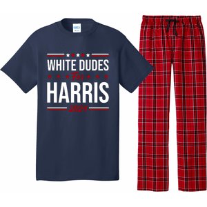 White Dudes For Harris 2024 Pajama Set