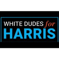 White Dudes For Kamala Harris Bumper Sticker