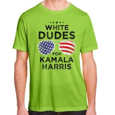 White Dudes For Kamala Harris Adult ChromaSoft Performance T-Shirt