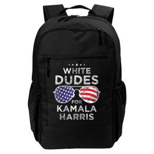 White Dudes For Kamala Harris Daily Commute Backpack