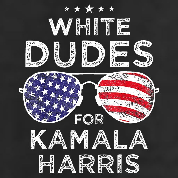 White Dudes For Kamala Harris Adult Drive Performance Visor