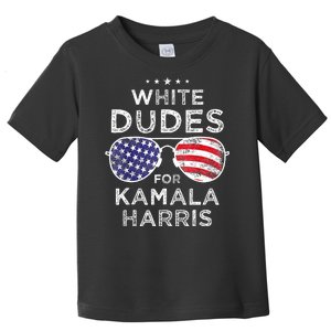 White Dudes For Kamala Harris Toddler T-Shirt