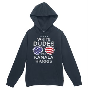 White Dudes For Kamala Harris Urban Pullover Hoodie