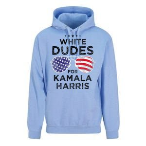 White Dudes For Kamala Harris Unisex Surf Hoodie